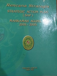 Image of Rencana strategis Strategis Action Plan (SAP) MARI 2001-2005